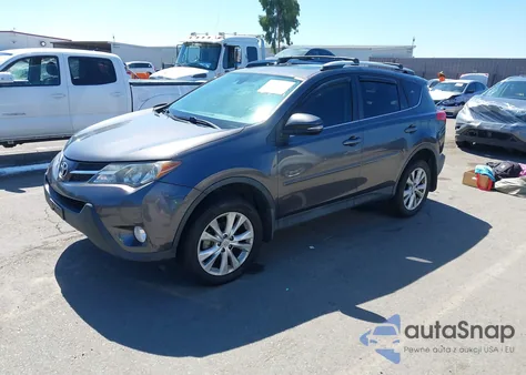 2014 Toyota Rav4 Limited z USA, uszkodzony, nr VIN 2T3YFREV4EW106237